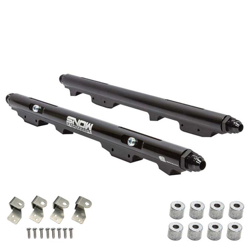Chevrolet 1500 Fuel Rail Kit - Snow Performance - Billet - `99-`06 Chevrolet 1500 Fuel Rail Kit - Snow Performance - Billet - `99-`06